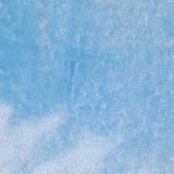 2020 Le Bebe Favorite Dinosaur Trim Baby Blue Security Lovey Blanket 29" X 38" - Picture 4 of 6